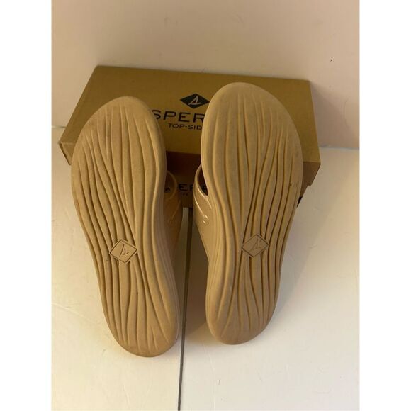 Sperry Windward foam flip flops sandals beige women’s 10 - Picture 3 of 3